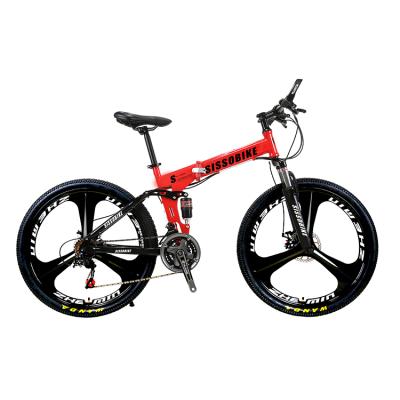 중국 Factory Wholesale Eco-Friendly Bicycle Steel Online Store Folding 26 Inch Mountain Bike 21 Speed ​​Bicycle Folding 판매용