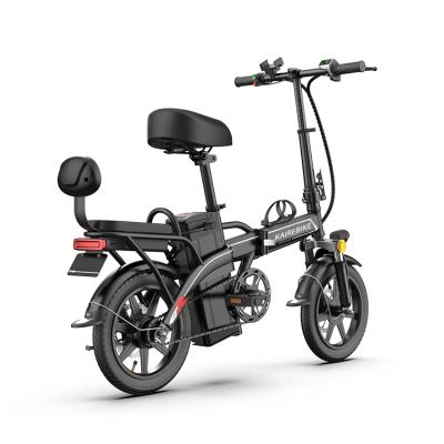 China OEM factory price steel 16 20 inch aluminum alloy frame folding electric bike 36v 48v 250w 500w 1000w en venta