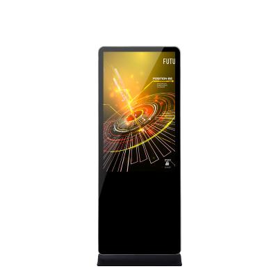 China 55 Inch Floor Indoor Custom Available Stand Advertising Player Touch Screen 65 Inch WiFi Digital Signage for sale