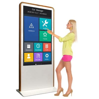 China SDK Elevator Floor Standing LCD Advertising Media Monitor Touch Screen Display for sale