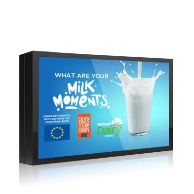 China 55 Inch HD IP65 Outdoor Outdoor LCD Advertising Outdoor Display Touch Screen Kiosk Advertising Player Digital Signage and Display for sale