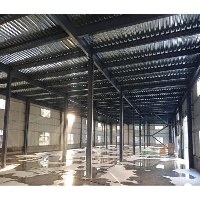 China Prefab Steel Workshop Warehouse Steel Structure Buildings / Prefab Shed for sale