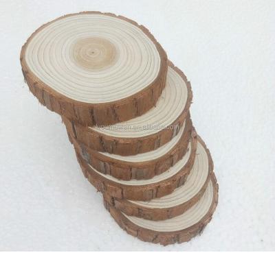 China Vietnam craft wooden slice decoration diy circles for sale