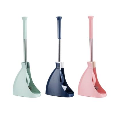 China Sustainable Quality with good price replacement toilet bowl cleaner brush Bathroom Cleaning brushes with stand for sale