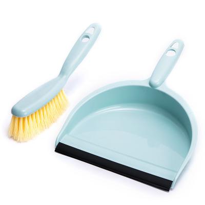 China Sustainable Table bathroom Restroom combination cleaning set Computer clean  Plastic Floor Wiper Sweep Cleaning Brush for sale