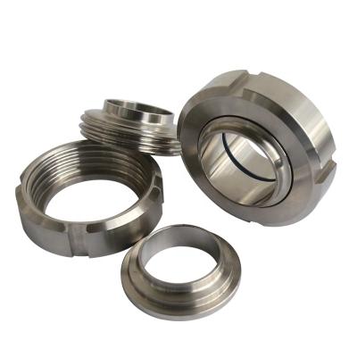 China 11851 Stainless Steel Pipe Fitting Flange Sanitary Din Union Equal for sale