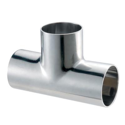 China SS304 Stainless Steel Welded Tee Connector for sale