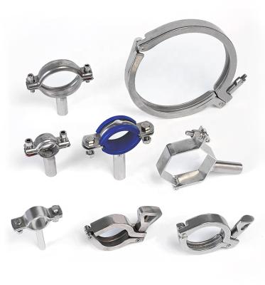 China 201 stainless steel 304ss clamp ss304 pipe holding hanger support for sale