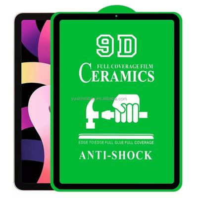 China Tablet Tablet Ceramic Matte and HD Ceramic Screen Protector Anti Fingerprint Glass For iPad Pro Full Glue 12.9 Full Screen Protector for sale