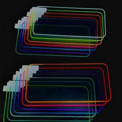 China For Redmi Note 10T 5G Glowing In Dark Mobile Luminous Tempered Glass Screen Protectors For xiaomi redmi/iphone for sale