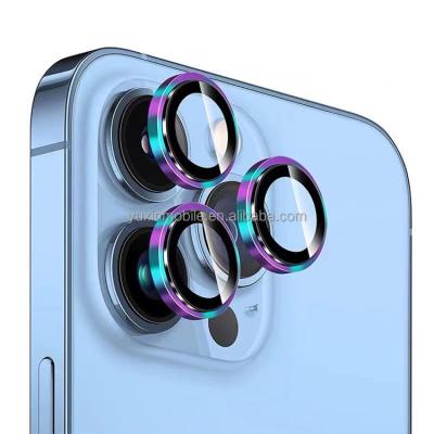 China Shockproof Colorful Anti-glare For iPhone 13 pro Mobile Phone Camera Lens Screen Protector For iphone 13 Lens Protective Film for sale