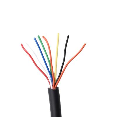 China Tinned Heating UL 2095 24AWG Shielded For Connection Coaxial Wires Cables Control Wires Cables for sale