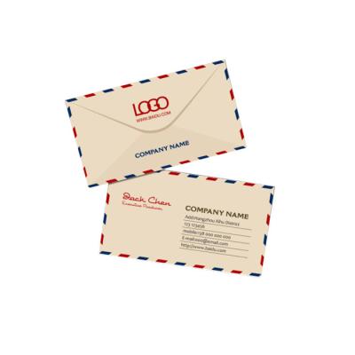 China Wholesale Custom Classic Paper Style Business Envelope Cheap Plain White Envelope For Greeting Cards for sale