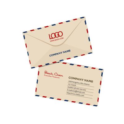 China Custom Logo Luxury Small Card Gift Letter Envelope Security Cash Money Planner Paper Envelope Packaging For Sale for sale