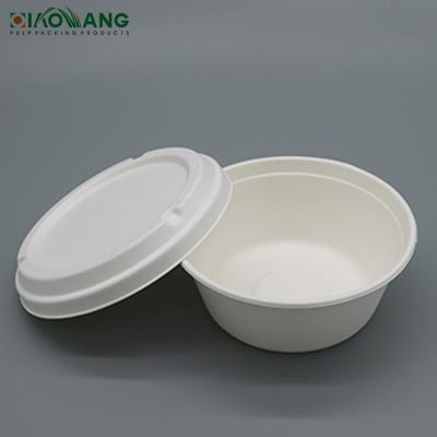 China Modern eco-friendlycompostable disposable sugar cane bagasse bowl for sale