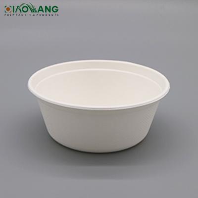 China Modern Compostable Sugar Cane Bagasse Food Container Custom Disposable Bowl With Lid for sale