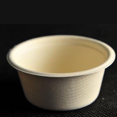 China Cheap Price Disposable Hot Sale Paper Pulp Bowl Tableware Biodegradable Sugarcane Bagasse Bowl for sale