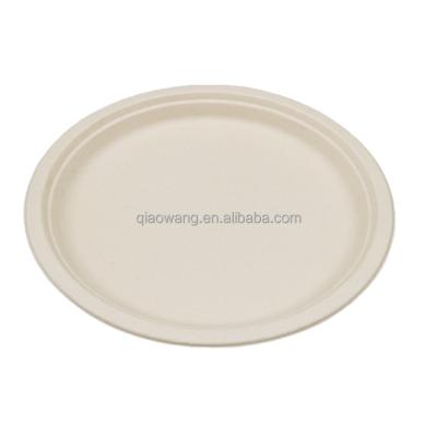 China Modern Wholesale Disposable Bagasse Cutlery Biodegradable Dinner Dishes for sale