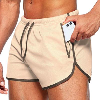 China QUICK DRY Try And Shorts Short Sweatpants Run Pants With Tight, 2 In 1 Running Gym Shorts Mens Mesh Custom for sale