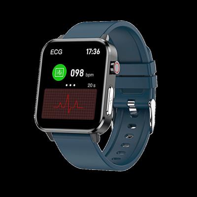 China Standdy ODM ECG watch heart rate fitness tracker OEM long touch screen witch body temperature blood oxygen smartwatches smartwatches for sale