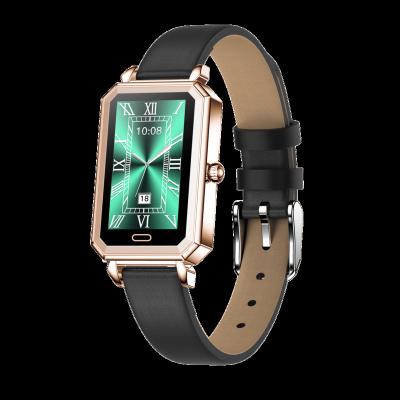 China 2021 APP control Luxury reloj smartwatch Heart Rate Sleep Women Smartwatch HT2 Lady Smart Watch For IOS Android for sale