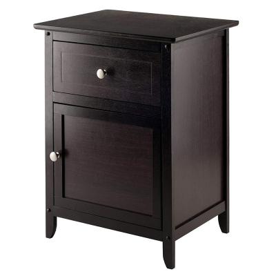 China Wholesale Modern Wooden Bedside Table Stand Table Solid Wood Bedside Decor for sale