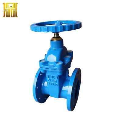 China Water System Ductile Iron Hydraulic Sewage Ball Screen Gate Valves For Industrial Pumping for sale