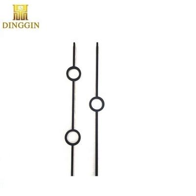 China Modern Handmade Forged Wrought Iron Baluster Balustrade for sale