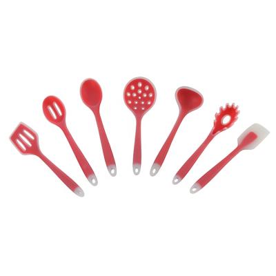 China Sustainable Kitchen Utensil 7pcs Premium Kitchen Silicone Cookware Sets Kitchen Accessories for sale