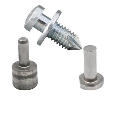 China Non Standard Pan OEM Fasteners Two Pin Screw Stainless Steel Bolt Nut Double End Thread Screw for sale