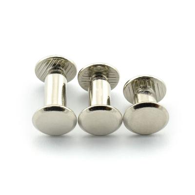 China Pan Double Sided Headed Brass Rivet Screw with Internal Thread with Best Price for sale