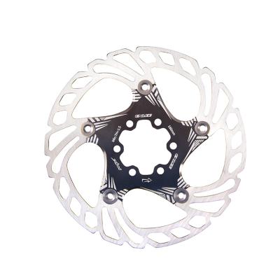 China Corrosion Resistance Wholesale Aluminum Alloy Brake Disc Bicycle Brake Drop Gear Brake Disc Floating Rotor for sale