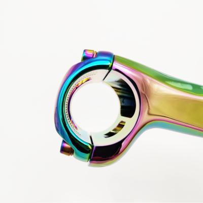 China 2021 Colorful Rainbow Stem Enlee MTB Stem MTB XC AM Franc CAD Bike Stem CNC Handlebar Light Weight for sale