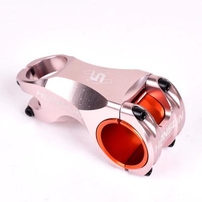 China Whole CNC Processing 28.6*70*31.8/35mm Riser Bicycle Stem -17degrees Al-alloy CNC Mountain Bike Handlebar Stem DH/AM/XC for sale