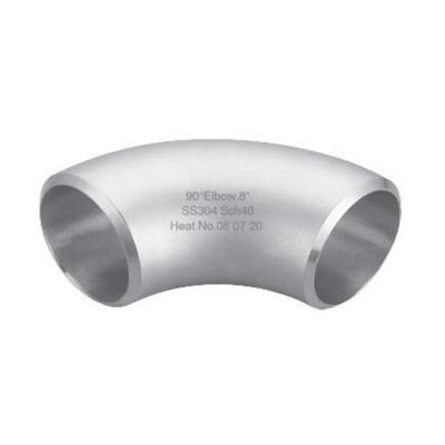 China Stainless Steel and Stainless Steel Carbon Elbow Pipe Fittin 90 Degree 304 Stainless Steel Elbow for sale