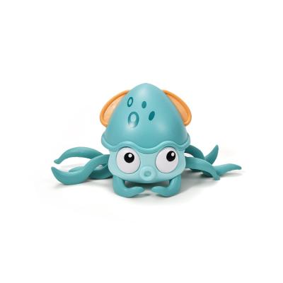 China Kids Toy New Arrival Lighting Music Induction Function Interactive Walking Filling Crawling Octopus for sale