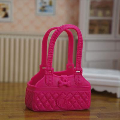 China DIY TOY Low Price Handbag Backpack Doll Clothes Accessories Doll Bag for sale