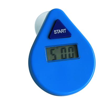 China Cute Waterproof 5 Minutes Count Down Electronic Bath Timer Show Timer With Sucker for sale