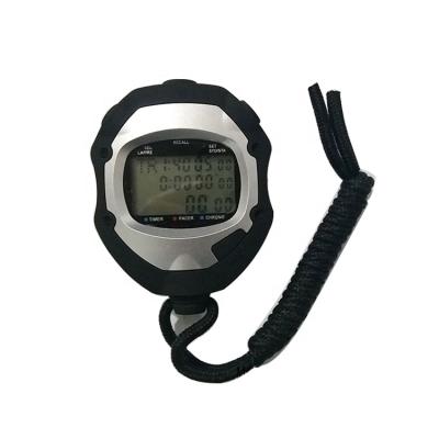 China 1/1000 Precision Multifunctional Wholesale Professional Stopwatch, 3 Rows 100 Large Memory Display Digital Smart Stopwatch Timer for sale