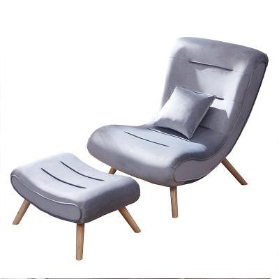 China Single wing home chair snail chair sofa leisure massage sofa chair Nordic bedroom balcony lazy recliner sofa for sale