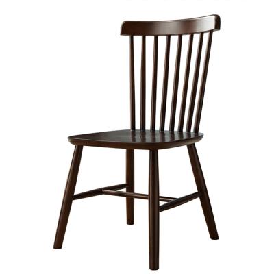 China Wholesale modern home cooling customizable rubber oak dining windsor chair for restaurant cafe tea house for sale