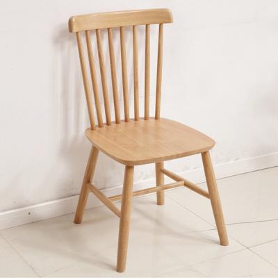 China Factory direct sale high quality modern windsor cafe cooling wooden chair wholesale for dining room for sale