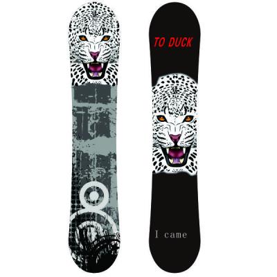 China Poplar Wood+Fiberglass+ABS Winter Sport Carbon Fiber Good Quality Adult Freeride Snowboard for sale