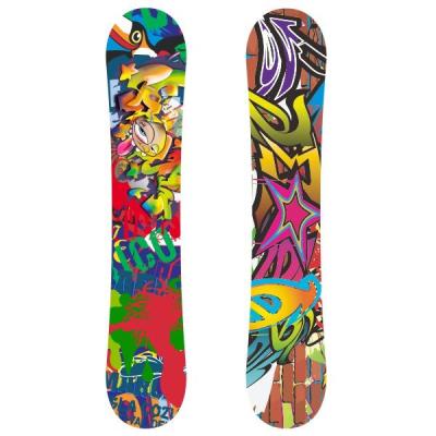 China Poplar wood + fiberglass + ABS winter sport carbon fiber good quality all mountain adult snowboarding for sale