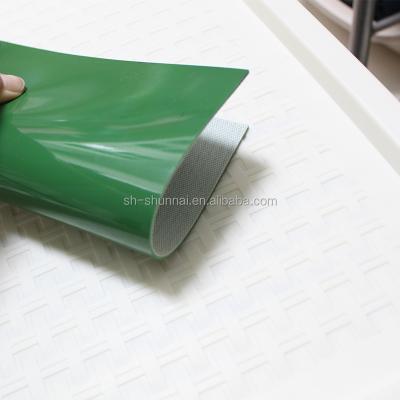 China Good Sealed Impact Resistant Pvc Logistics Conveyor Belt for sale