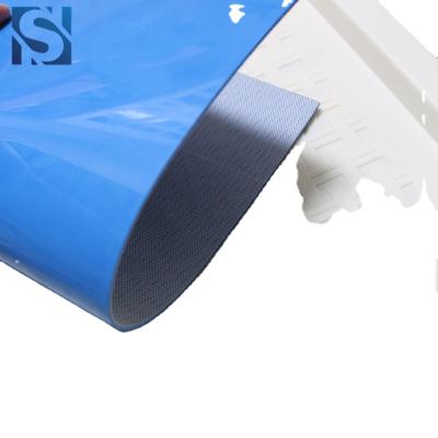 China Good Quality Low Noise Blue PU 1.5mm PU Conveyor Belt for sale