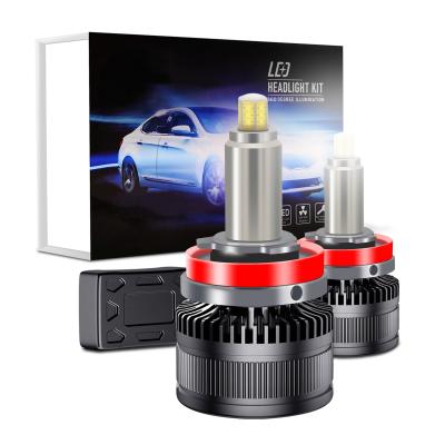 China Copper + Aluminum 2021 high quality led lights h7 led 80w 360 20000lm H11 led fog light 9005 9006 automotive h7 led headlights auto lighting system for sale