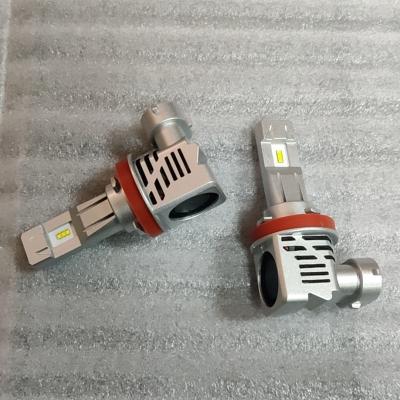 China 2021 new design aluminum lamps H11 9005 9006 M3 ZES led headlight 5000lm h7 led car bulb for sale