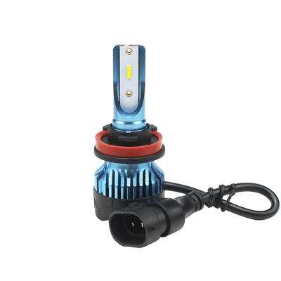 China Amazon 2021 aluminum hot selling fog light car led light 55w hb3 h7 h11 h3 9012 led auto headlight K5 H1 H9 led headlight for sale