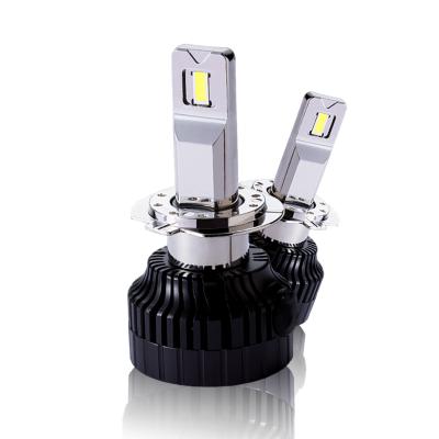 China Super bright copper + aluminum 80w high low beam H8 H13 H11 9005 9006 Hb3 Hb4 H4 H7 led high power 20000 lumen h11 h4 h7 car led headlight for sale